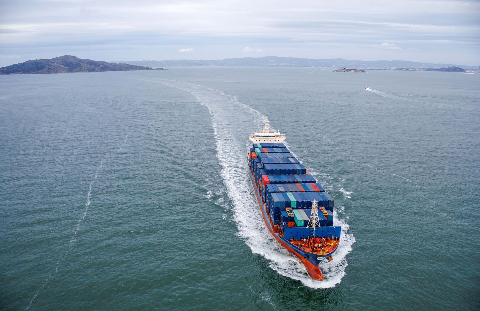 Cargo crossing an international border